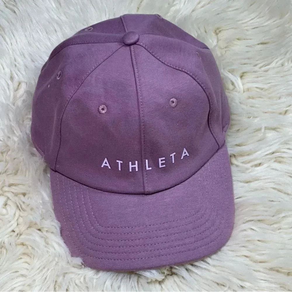 Athleta Women’s Purple Baseball Cap Adjustable Logo Hat